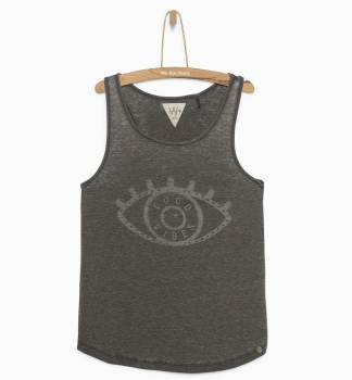 WAY by IKKS Tom Boy Tanktop noir